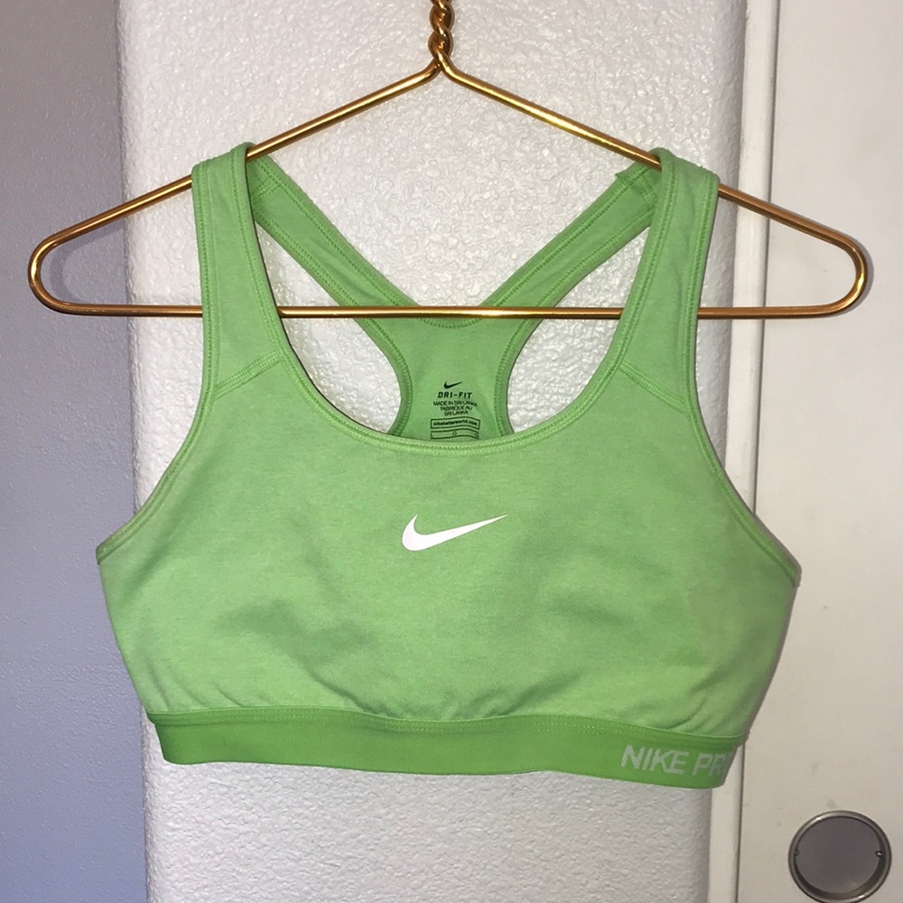 Nike racer back sports bra